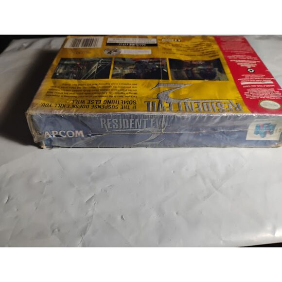 Resident Evil 2 For Nintendo 64 New Still Sealed With Water Damage - Picture 8 of 14
